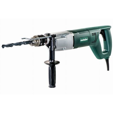 METABO Perceuse BDE 1100 - 1100W - Perçage acier Ø 16 mm bois Ø 40 mm - avec poignée