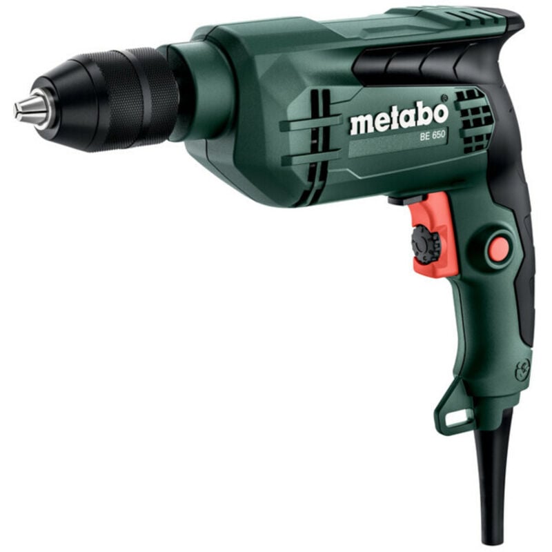 Metabo - Perceuse be 650 - Carton - Mandrin a serrage rapide Futuro Plus