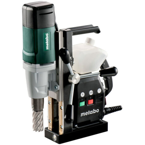 Metabo – Perceuse magnétique 1000W – Profondeur de perçage 50mm – Vitesse 700tr/min – Pour métal et béton armé – Coffret de transport inclus