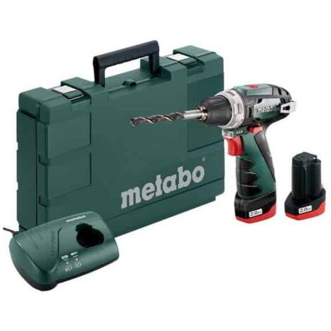 METABO Perceuse visseuse 10,8V 2,0Ah PowerMaxx BSBasic - 600080500