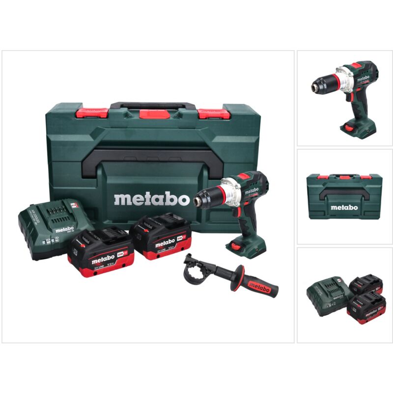 Metabo - Perceuse sans fil 18V LiHD (2x5,5Ah) bs 18 ltx bl i en x 602358660