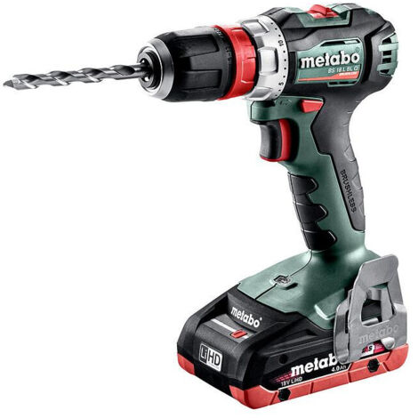 Metabo - Perceuse-visseuse sans fil 18 V 2x4.0 Ah LiHD 25 / 60 Nm avec coffret - BS 18 L BL Q