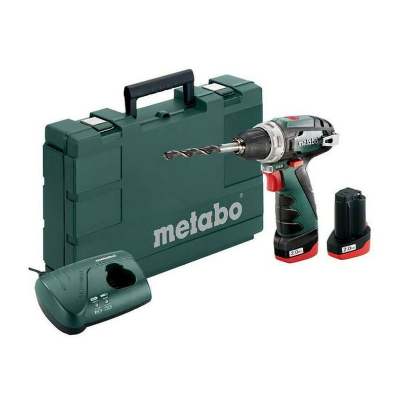 Metabo - Visseuse 10,8 v (2x2.0 Ah) powermaxx bs basic (600080500)