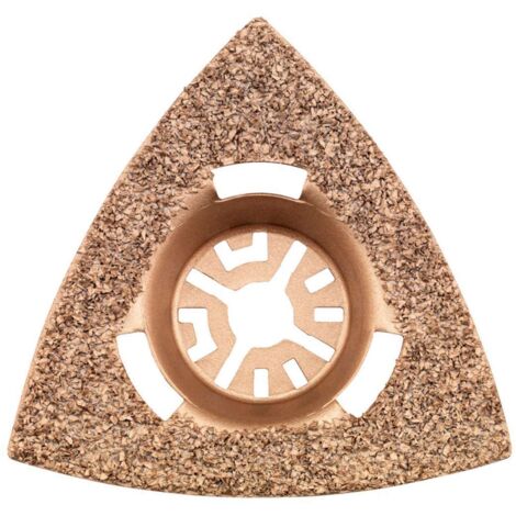 Metabo Piastra di levigatura triangolare Classic, fughe e stucco, HM, 78 x 78 mm (626971000)