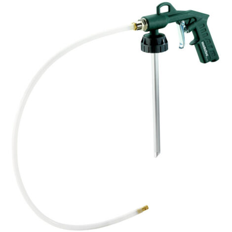 Metabo – Pistolet pulvérisateur pneumatique 6 bar – 180 l/min – Pour colmatage espaces vides – Compatible cartouches 1L