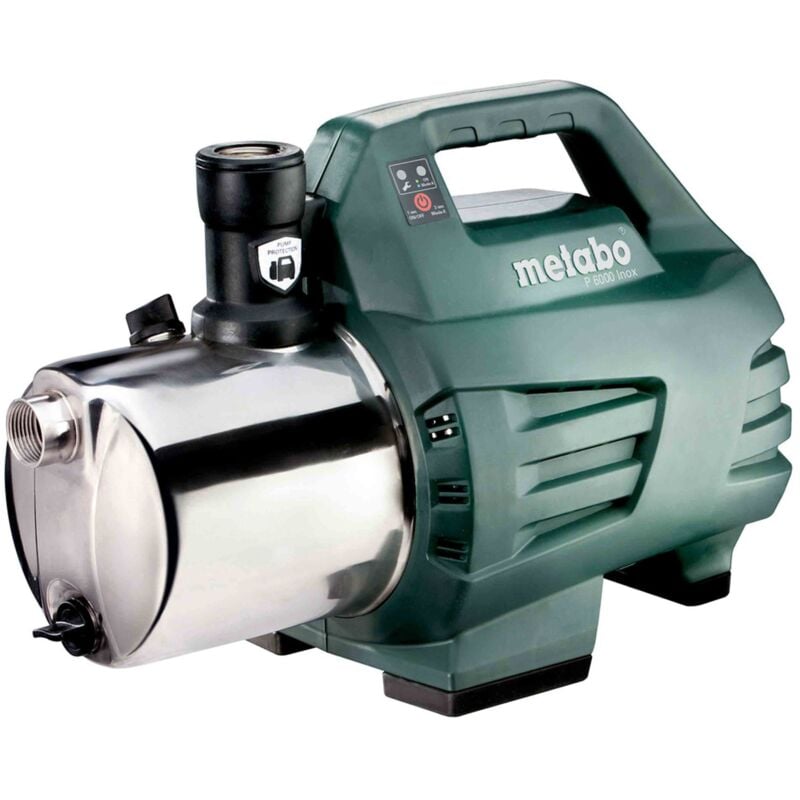 Metabo - p 6000 Inox Pompe de jardin 1300 watts 6000 l/h dans son carton (600966000)