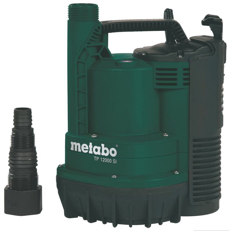 Pompe de relevage aspiration plate tp 12000 si / 600 watts - Metabo