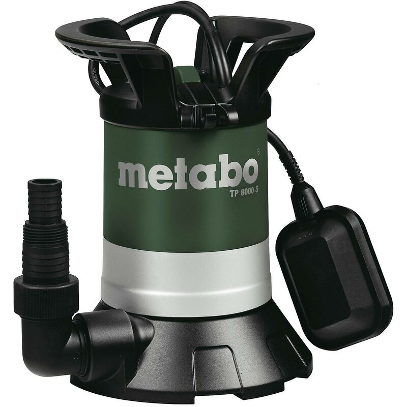 Metabo - Pompe submersible pour eau claire tp 8000 s 250800000 8000 l/h 7 m W76416