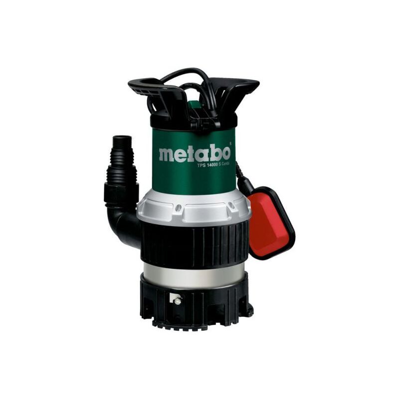 Pompe immergée METABO TPS 14000 Combi Multifonctions Aspiration plate jusquà 1 mm