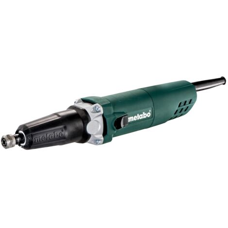 Metabo – Ponceuse droite 600427000 – Longueur broche adaptée pour espaces restreints – Protection caoutchouc amovible – Usage professionnel