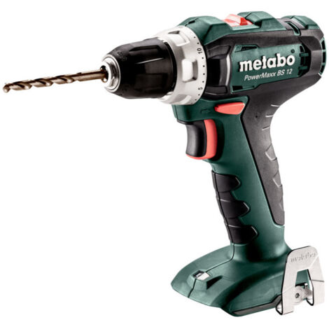 Metabo PowerMaxx BS 12 12v Li-ion Drill/Driver Bare Unit with Inlay