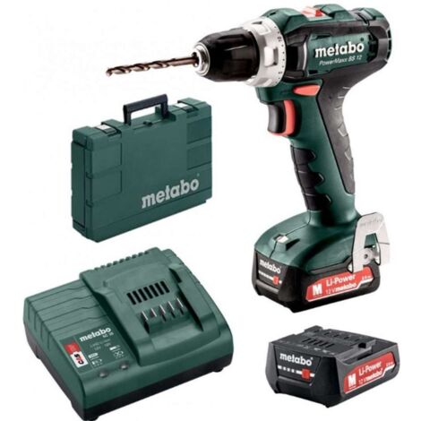 Metabo PowerMaxx BS 12 Trapano Avvitatore a Batteria