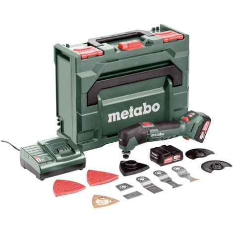 METABO PowerMaxx MT 12 613089510 Outil multifonction sans fil + 2 batteries, + chargeur, + mallette 12 V 2 Ah Nombre d’accus fournis 2 C921832