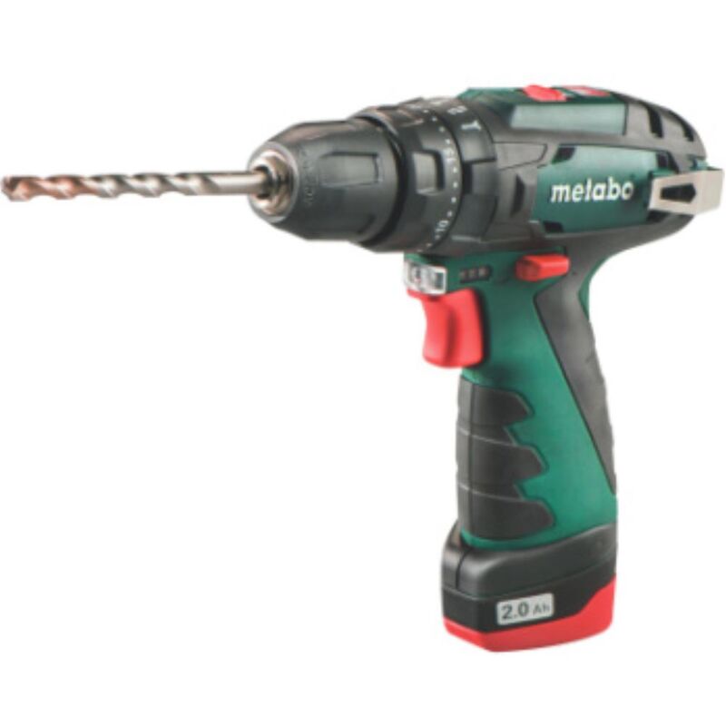 

Metabo Taladro atornillador de percusión a batería PowerMaxx SB 2x baterías 2.0Ah en maletín
