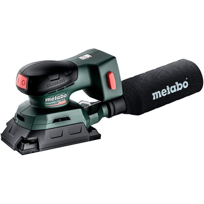 Scie à ruban sans fil PowerMaxx sra 12 bl avec plateau de ponçage 80x133mm dans x 215 - Metabo