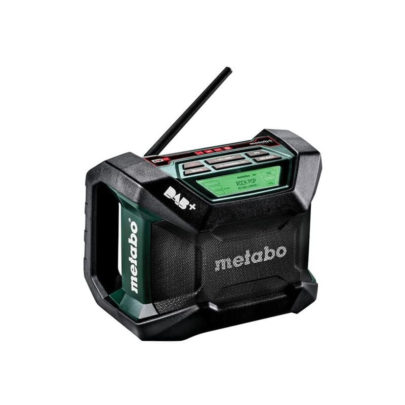 Metabo - r 12-18 dab+ bt Worksite Bluetooth® Radio 240V & Li-ion Bare Unit MPTR1218DAB