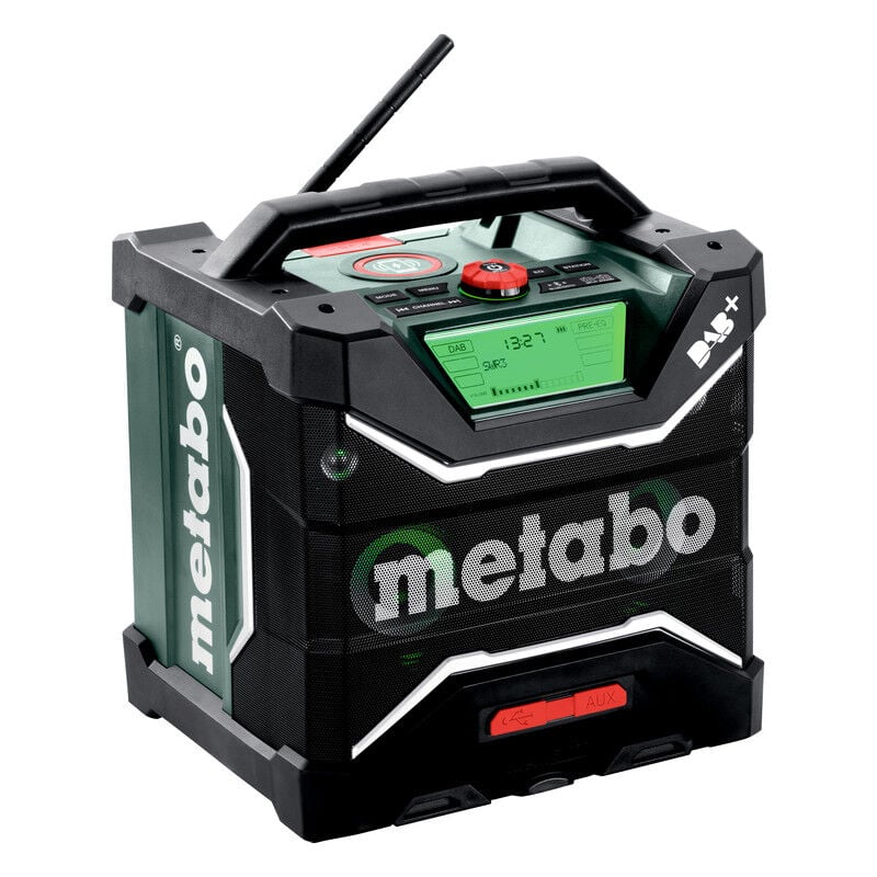 Metabo - Radio de chantier sans fil rc 12-18 32W bt dab+ avec fonction de chargement de la batterie sans batterie