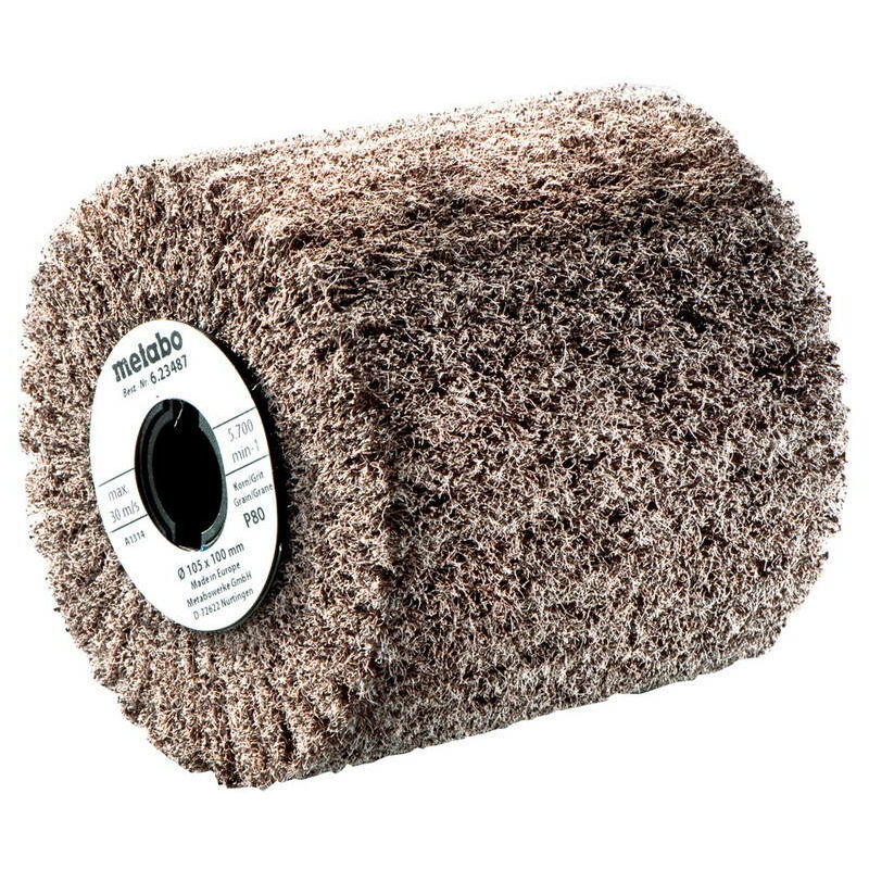 METABO Roue en fibres de nylon 105x100 mm P280 pour satineuse