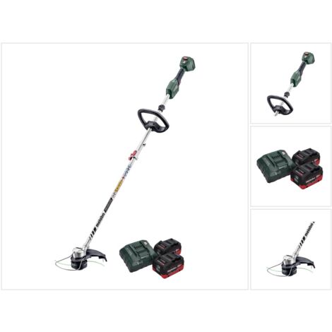 Metabo RTD 18 LTX BL 30 Akku Rasentrimmer 18 V 30 cm Brushless + 2x Akku 10,0 Ah + Ladegerät
