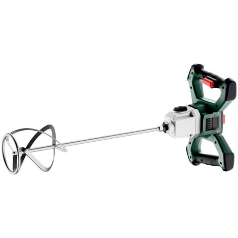 Metabo – Mélangeur sans fil 18V – Moteur Brushless – Vitesse variable 0-610/min – Pour mélanger jusqu'à 50 litres – SafetyStop intégré - BL 140-2