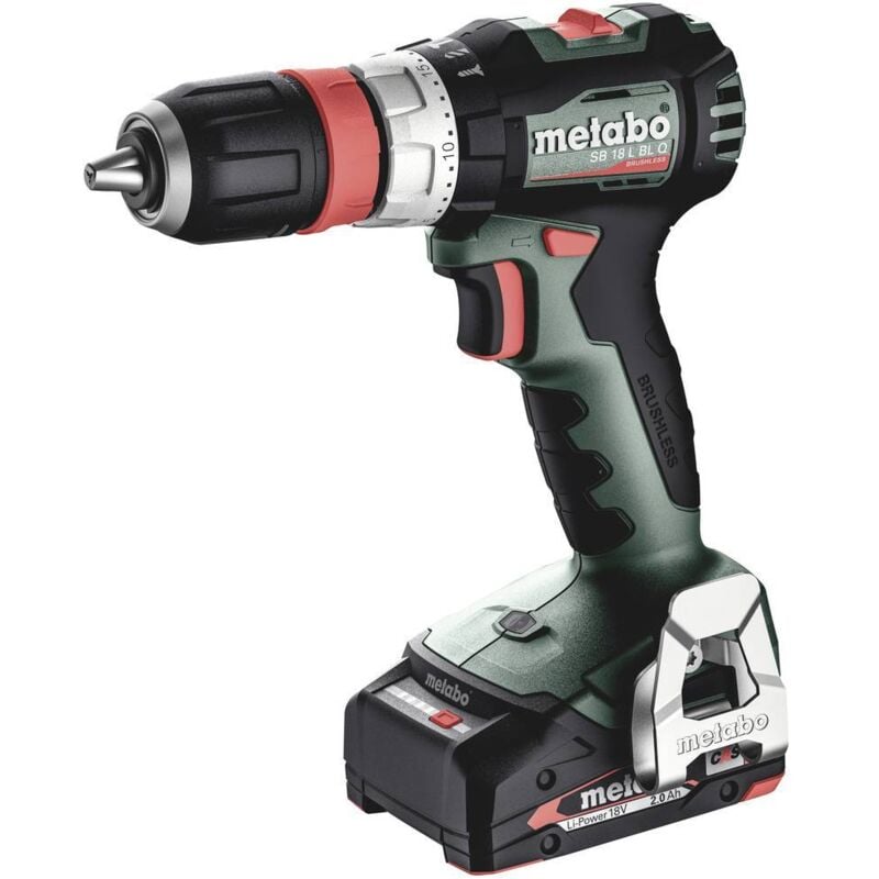 Metabo Sb 18 L Bl Q 613158500 Clé À Chocs Sans Fil 65 °C Max. Nm 18 V Nombre D’Accus Fournis 2 Lihd Brushless, + Mallet
