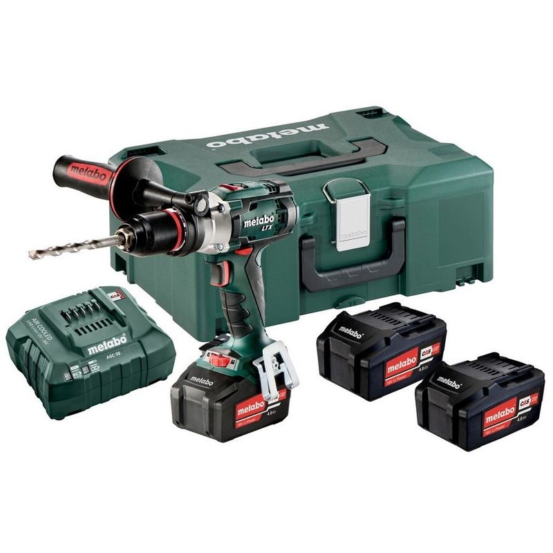 

602192960 Taladro percutor a bateria 18V 3x 4Ah Li-Ion SB 18 LTX Impuls Con maletín - Metabo