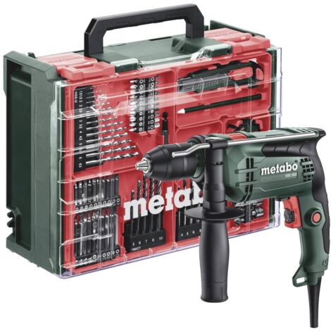 Metabo SBE 650 Set 2 rapporti-Trapano a percussione 650 W