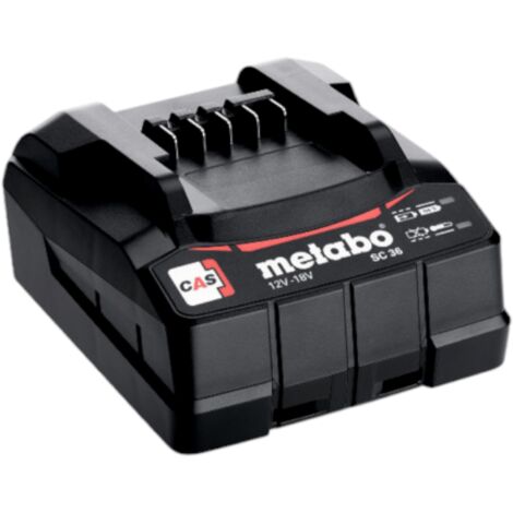 Metabo SC 36 Ladegerät 12 - 18 V 3,0 A für Li-Ion Akkus