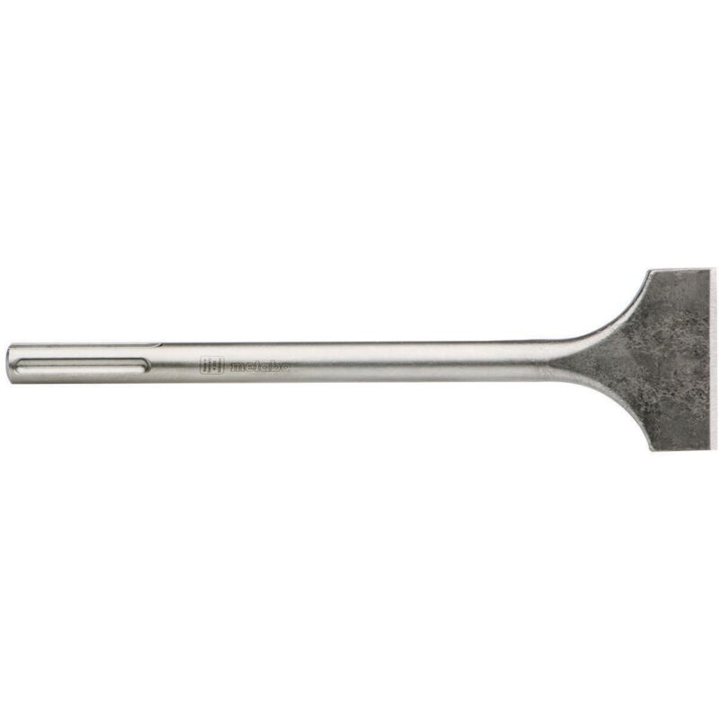 Burin plat SDS-max L.300mm largeur de coupe 80mm Metabo