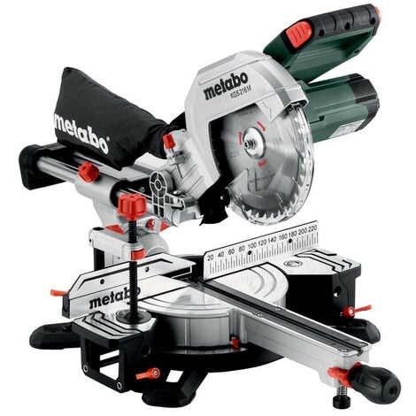 Scie à onglets et radiale Ø216 mm 1200W KGS216M - METABO 613216000