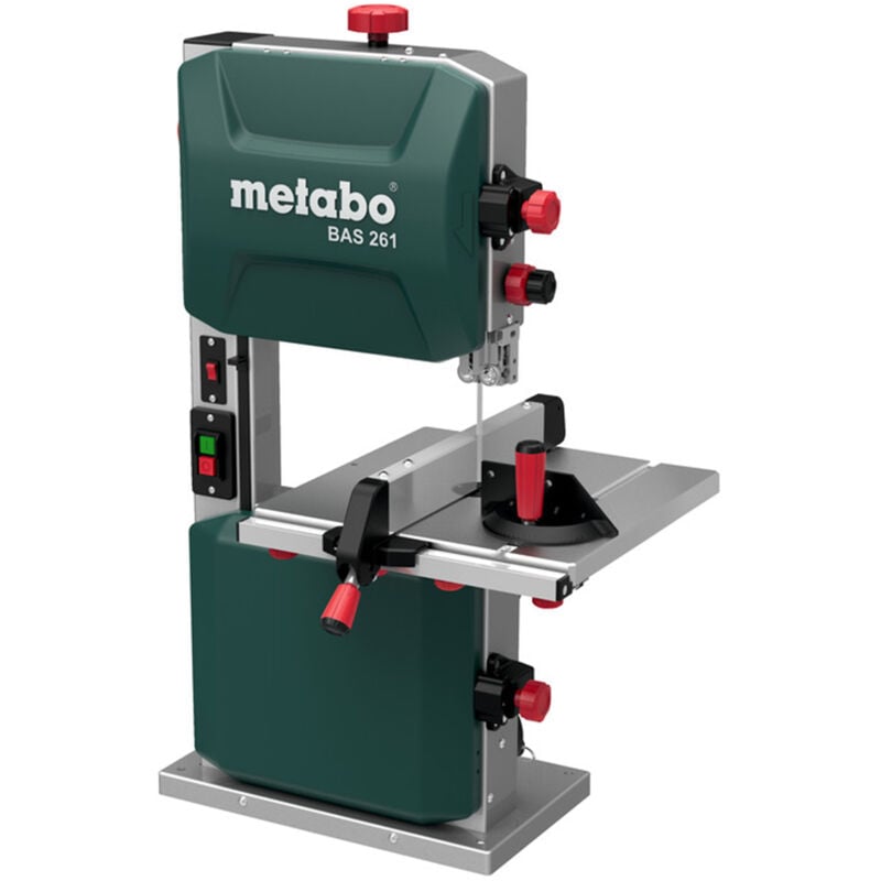 Metabo - Scie à ruban bas 261 Precision 400W - huteur de coupe 103mm - 619008000