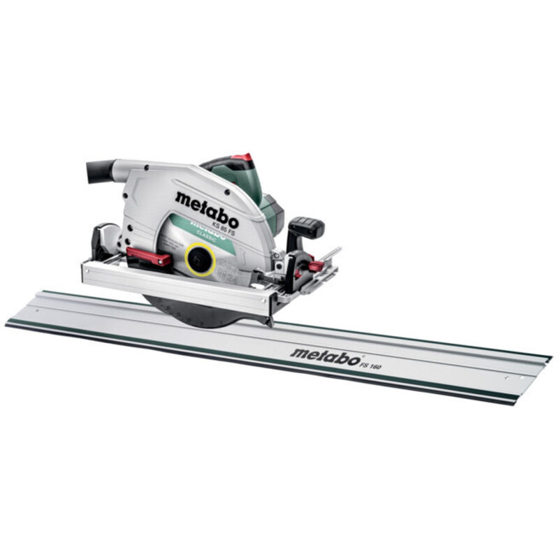 Metabo Scie circulaire portative KS 85 FS en set avec rail de guidage FS 160 carton 691149000