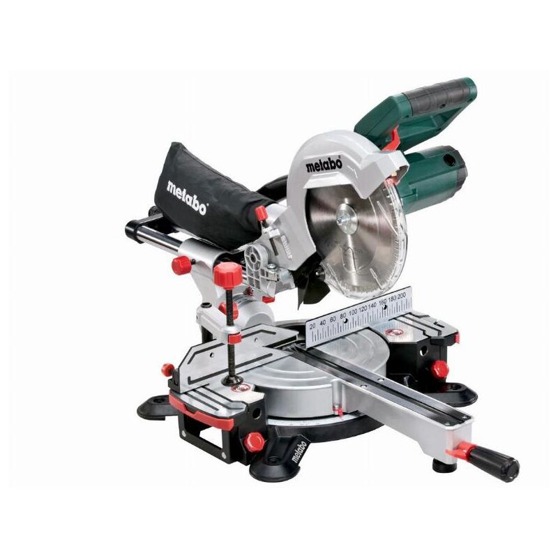 Metabo - Scie à onglets radiale kgsv 216 m - 1700W - Ø216mm - Avec lame et accessoires