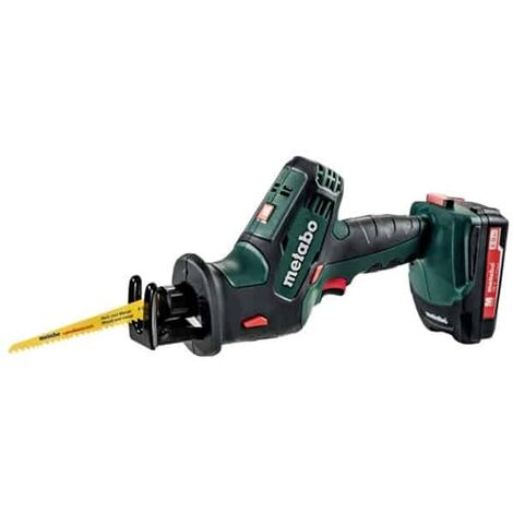 METABO Scie sabre 18V 2Ah - SSE18 LTX compact - 602266500