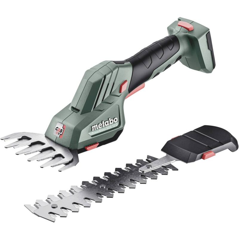 PowerMaxx sgs 12 q sans fil Cisaille à gazon, Sculpte-haie sans batterie 12 v - Metabo