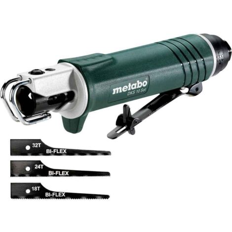 Metabo - Sega pneumatica per carrozzeria, con accessori 601560500