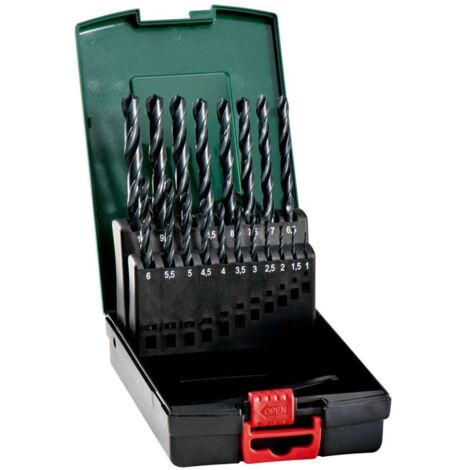 Metabo Serie punte per metalli HSS-R, 19 pezzi - 627164000