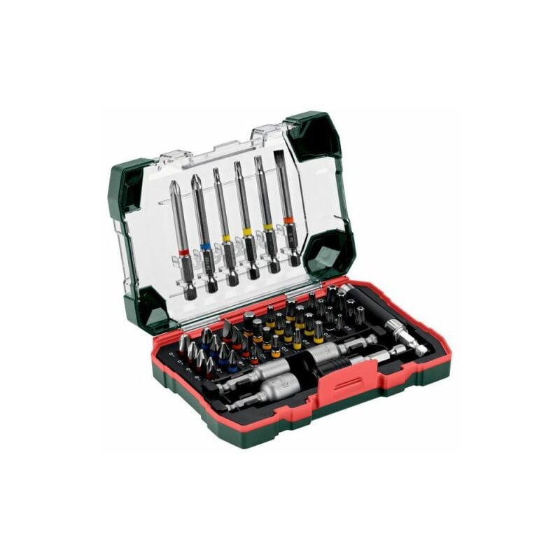 Metabo - Jeu d'accessoires - sp, 43 pièces (embouts, douilles, porte-embouts) (626719000)
