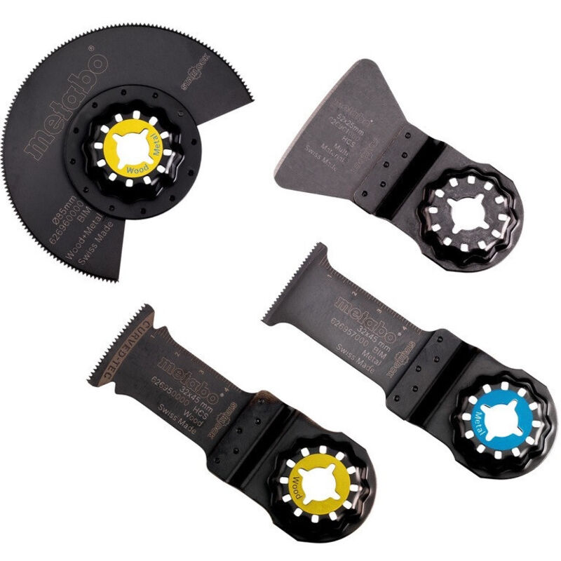 Metabo - 626420000 Jeu de lames plongeantes 4 pièces 1 pc(s)