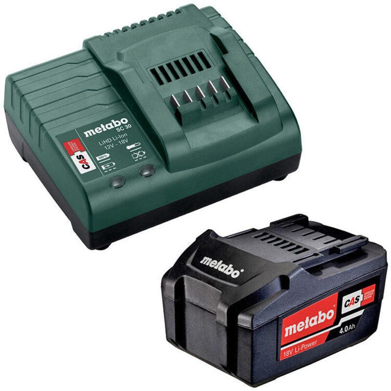 Metabo - 685192000 Batterie pour outil et chargeur 18 v 4 Ah lithium