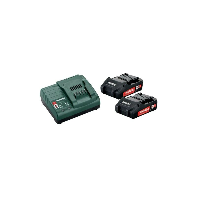 Metabo Akku-Starter-Set 2 x Li-Ion 2 Ah (685161000)