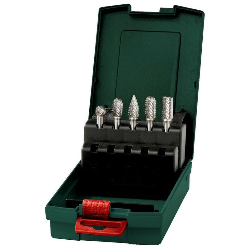 Metabo - Set de fraises carbure 5 pièces pour diverses applications