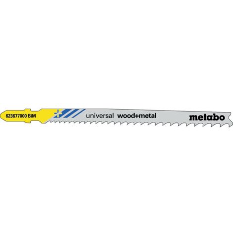 Metabo - Set de lames de scie, longueur 106 mm, 5 pcs 623677000