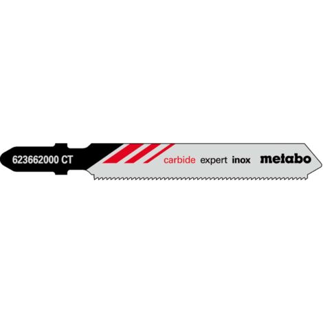 Metabo - Set di lame per acciaio inox, lunghezza 57 mm, 3 pezzi 623662000