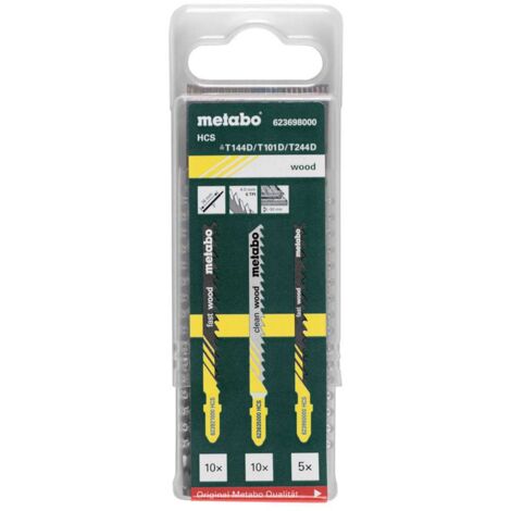 Metabo - set di lame per legno da 25 pezzi 623698000