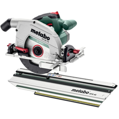 Metabo Set Handkreissäge KS 66 FS mit Kappschiene KFS 44 Karton