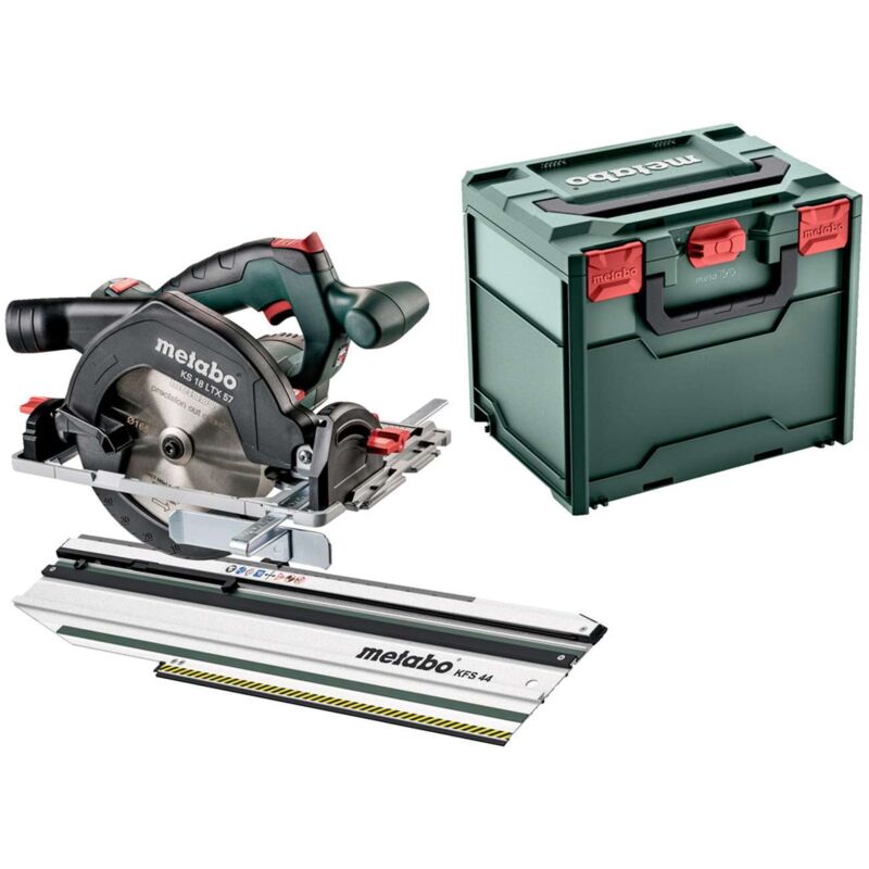 Metabo - set ks 18 ltx 57 (691195000) scie circulaire portative sans fil