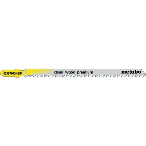 Metabo - Set lames de scie à bois, longueur 105 mm, 5 pièces 623977000