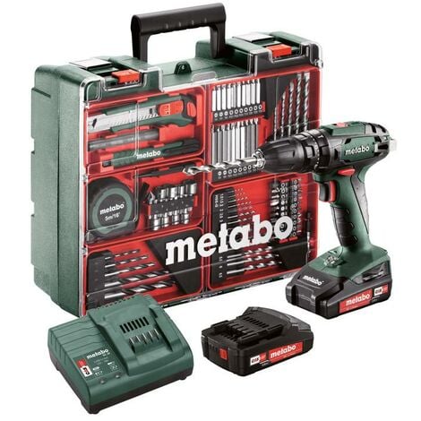 Metabo Set Perceuse à percussion sans fil SB 18 - 602245880