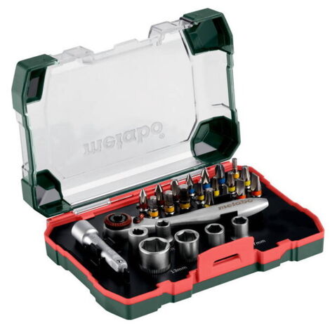 METABO SP Set di 26 pezzi per bit e bussole - 626701000